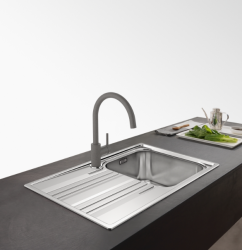 Franke Lina XL Keukenmengkraan Stone Grey Grijs met Draaibare Uitloop 115.0626.022

Franke Lina XL Konyhai keverőcsap Stone Grey Szürke forgatható kifolyóval 115.0626.022