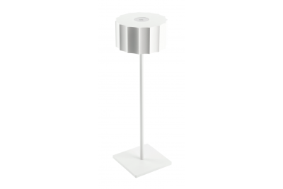 'LED asztali lámpa AZELIA, 2,5W, 200lm, DC 5V, 1A, 4000 K, 4000 mAh akkumulátor, dimmelhető, fehér