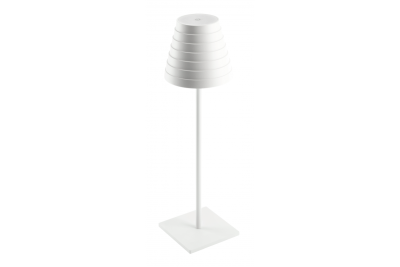 'FIZZI Led asztali lámpa, 2,5W, 200lm, DC 5V, 1A, 4000 K, 4000 mAh akkumulátor, fehér