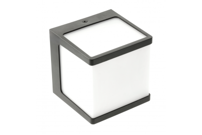 NARIN LED lámpa 10W, 1000lm, IP54, AC220-240V, 50/60Hz, 4000K, fekete