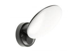 'TERRO LED lámpa mozgásérzékelővel, 10W, 1200lm, IP54, AC220-240V, 50/60Hz, 4000K, fekete