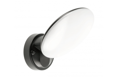 'TERRO LED lámpa mozgásérzékelővel, 10W, 1200lm, IP54, AC220-240V, 50/60Hz, 4000K, fekete