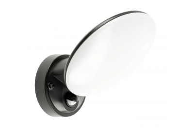 'TERRO LED lámpa mozgásérzékelővel, 10W, 720lm, IP54, AC220-240V, 50/60Hz, 4000K, fekete