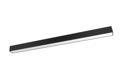 VINEA függesztett lámpa, LED, 40W (teljesítmény szab.40-30W), 4800lm, 4000K, AC220-240V, 120cm, fekete