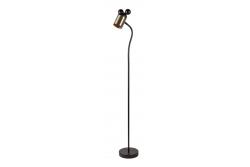 Padlólámpa EGÉR, 0086, max.250V, 50/60Hz, 1*E27, max.25 W, IP20, átm.8 cm, fekete/arany
