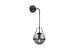 Fali lámpa DROP 4, 7325, AC220-240V, 50/60Hz, 1*E27, max.40W, fekete