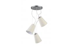Mennyezeti lámpa KASEL 3, 5314, AC220-240V, 50/60Hz, 3*E27, max.40W, átlag 46 cm, krém