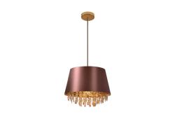 Mennyezeti lámpa NESTO, 6083, AC220-240V, 50/60Hz, 1*E27, max.40W, IP20, átlag. 30 cm, barna