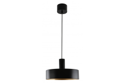 Mennyezeti lámpa SELVIA II, 9585, max. 250V, 50/60Hz, 1*E27, max.40 W, IP20, átl. 30 cm, fekete/arany