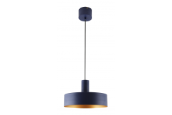 Mennyezeti lámpatest SELVIA II, 6010, max. 250V, 50/60Hz, 1*E27, max.40 W, IP20, átl. 30 cm, tengerészkék