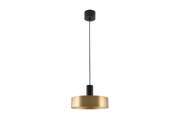 Mennyezeti lámpatest SELVIA II, 6072, max. 250V, 50/60Hz, 1*E27, max.40 W, IP20, átl. 30 cm, arany-fekete