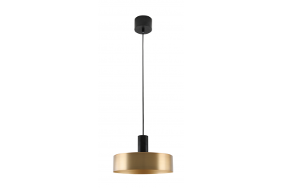 Mennyezeti lámpatest SELVIA II, 6072, max. 250V, 50/60Hz, 1*E27, max.40 W, IP20, átl. 30 cm, arany-fekete