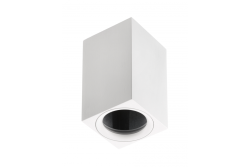 Mennyezeti lámpatest TIPO, alumínium, 60x60x100, IP20, max 50W, négyzet. Fehér