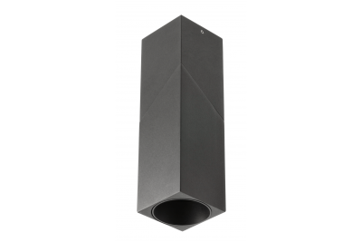 VIRGO mennyezeti lámpa, max. 250V, 50/60Hz, 57x57x152mm, IP20, max. 20W, Négyzet, Fekete