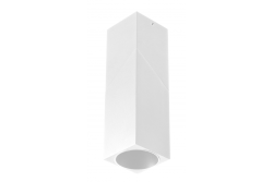 VIRGO mennyezeti lámpa, max. 250V, 50/60Hz, 57x57x152mm, IP20, max. 20W, négyzet, fehér
