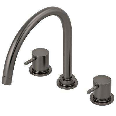 Waterevolution Flow 3-lyukú konyhai keverőcsap forgatható kifolyóval és szűrt víz csatlakozással pisztoly fém T152UGME