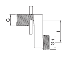 PB S-csatlakozás króm Állítható 80mm Excentrikus G 1/2” G1 3/4” 1208969851
