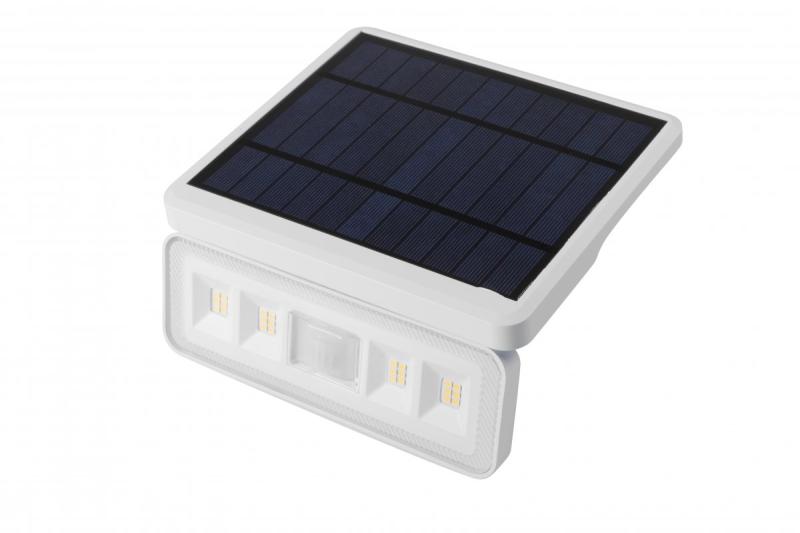 Napfény-világítóberendezés mozgás- és alkonyatérzékelővel DAVOS, LED, 1000lm, 4000K, 2000mAh, IP54, fehér