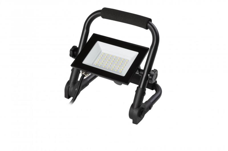 NELI Hordozható Reflektor, LED, 30W, 2700lm, 6400K, AC220-240V, IP65, 1,5m kábel