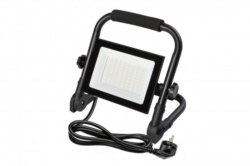 NELI Hordozható Reflektor, LED, 50W, 4500lm, 6400K, AC220-240V, IP65, 1,5m kábel