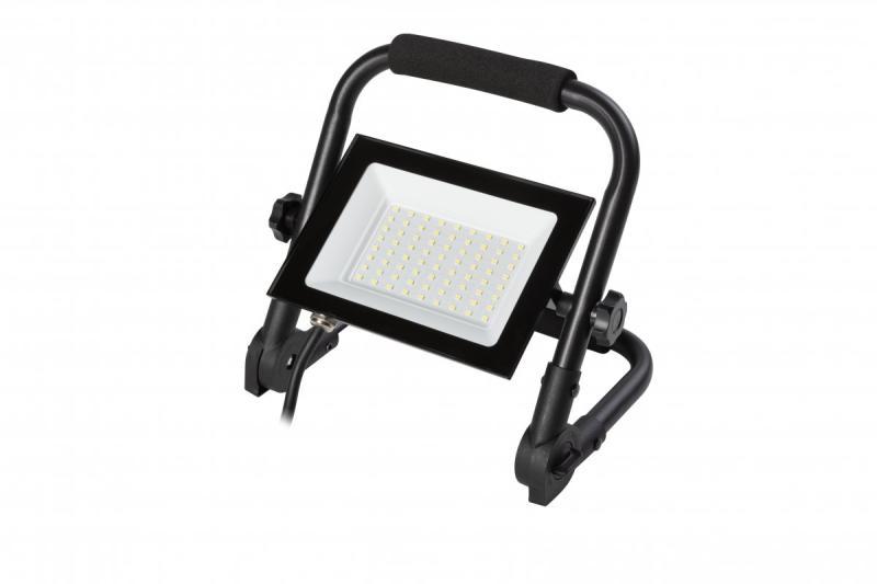 NELI Hordozható Reflektor, LED, 50W, 4500lm, 6400K, AC220-240V, IP65, 1,5m kábel