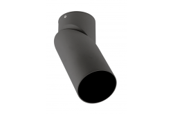 Mennyezeti lámpa VIRGO, max. 250V, 50/60Hz, 57x152mm, IP20, max. 20W, Kerek, Fekete