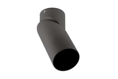 Mennyezeti lámpa VIRGO, max. 250V, 50/60Hz, 57x152mm, IP20, max. 20W, Kerek, Fekete