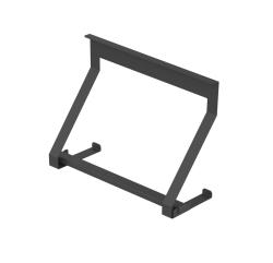 Epka Luxion Set Konyhai sín 80 cm Kiegészítőkkel Fém Vakrögzítéssel Fekete 1208969994