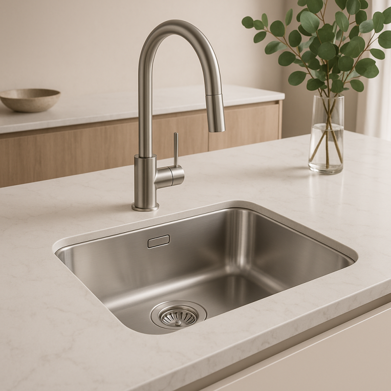 Banka IB5040 Rozsdamentes Acél Mosogató 50 x 40 cm Beépíthető 1208970037