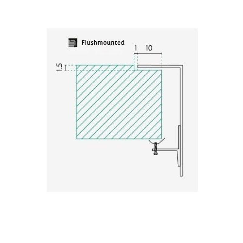 Banka IB3440 RVS Mosogató 34 x 40 cm Felépítés és Síkbeépítés 1208970047