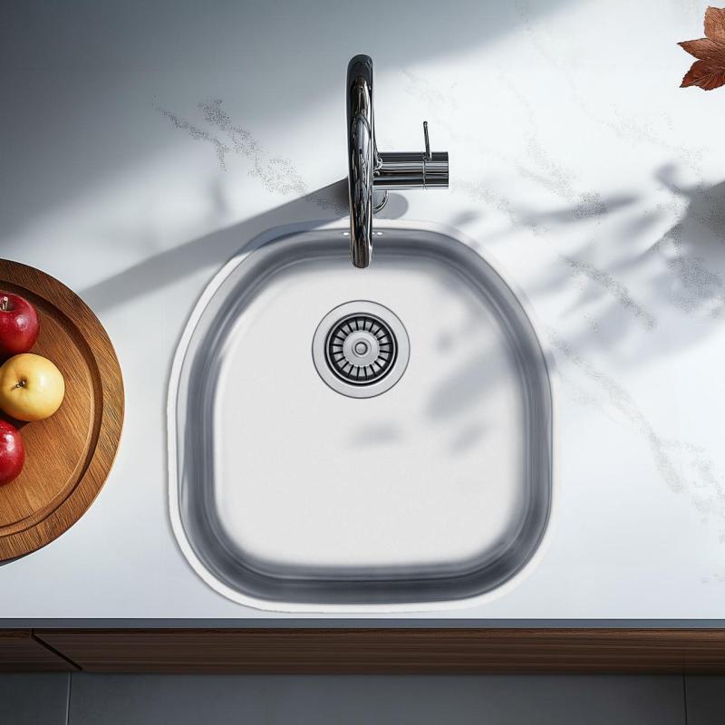 Banka Denver rozsdamentes acél mosogató 41 x 41 cm alátét 1208970049