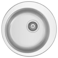Moszkvai Banka RVS Kerek Mosogató 48 cm Felépítmény 1208970054