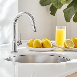 Banka U18380 Rozsdamentes Acél Kerek Mosogató 45 cm Beépíthető 1208970056