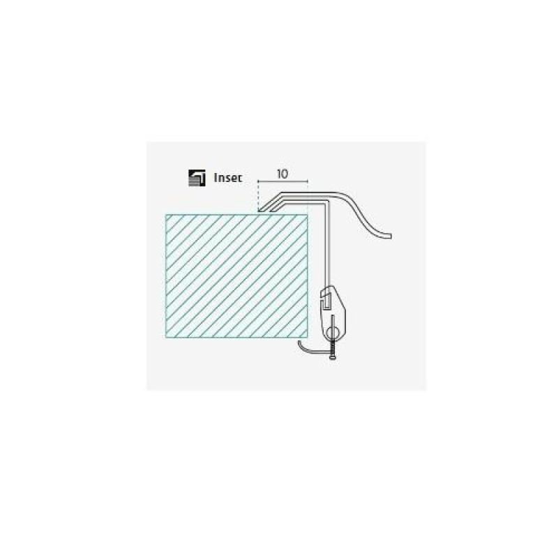 Halifax RVS dubbele wasbak opbouw 80x45 cm 1208970060