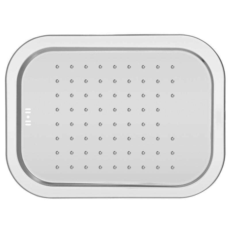 Banka Boston rozsdamentes acél sekély mosogató lecsepegtető tálca 542 x 402 mm Felépítés 1208970073