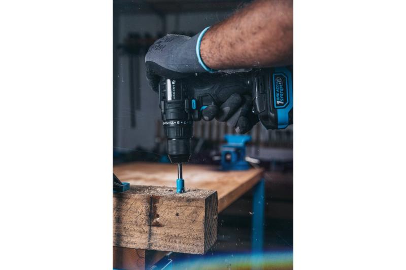 HÖGERT erős 18V akkumulátoros csavarhúzó fa és fém számára