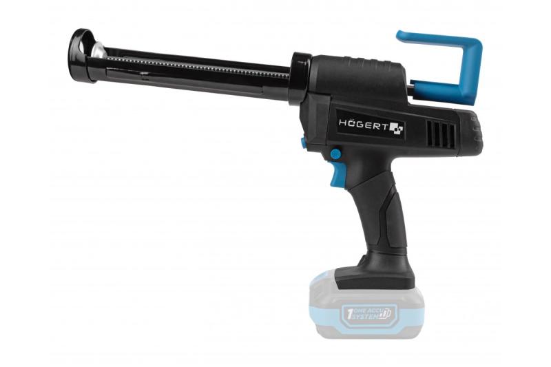 HÖGERT akkumulátoros pisztoly, 18V, max. préselési erő 2500 Nm - akkumulátor nélkül