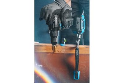 HÖGERT Brushless akkumulátoros csavarhúzó készlet, 18V, bittartóval, bitraktárral, töltővel és akkumulátorral