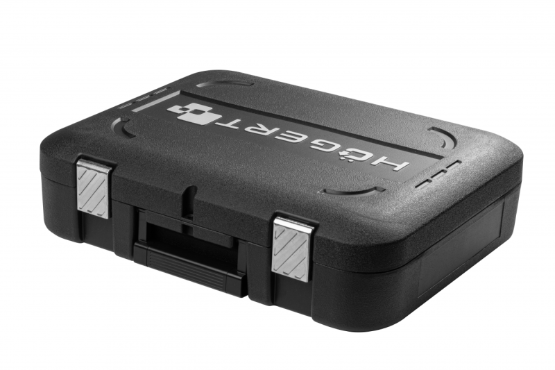 HÖGERT akkus fúrókészlet, 18V, OneAccuSystem, akkumulátorral, töltővel kofferben.