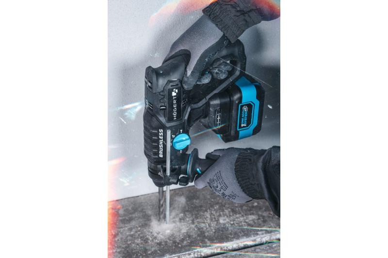 HÖGERT akkus fúrókészlet, 18V, OneAccuSystem, akkumulátorral, töltővel kofferben.