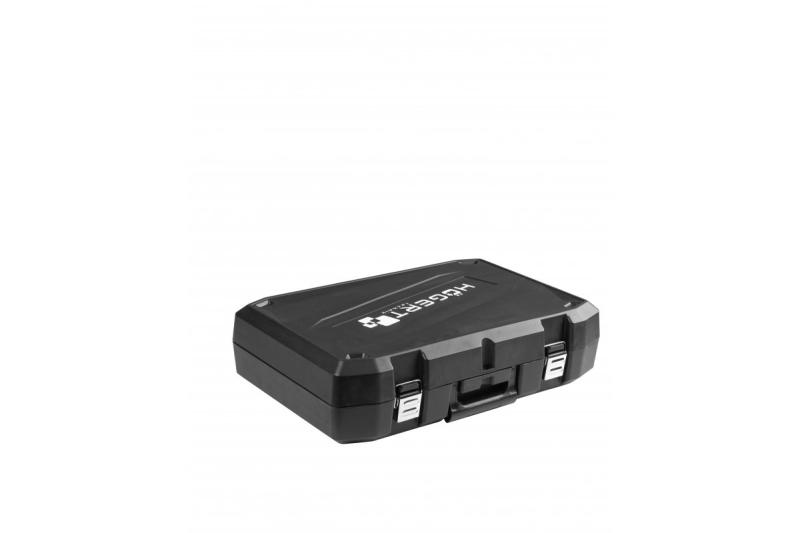 HÖGERT akkumulátoros szablyafűrész készlet, 18V, kefementes, akkumulátor, töltő, tartozékok