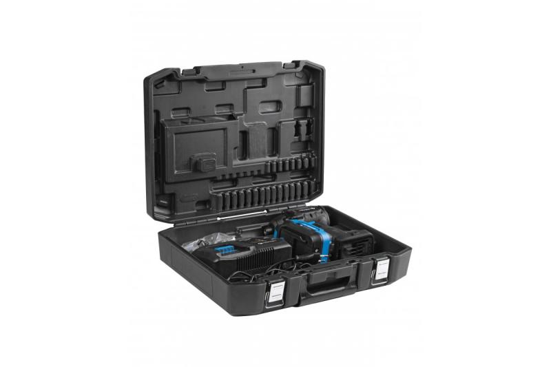 HÖGERT Akkumulátoros hajvasaló 18V, akkumulátorral, töltővel és tartozékokkal készlet