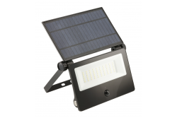 Napárvíz fény LUMOS II, LED, 3000lm, 6400K, 2x2600mAh cserélhető, IP65, fekete