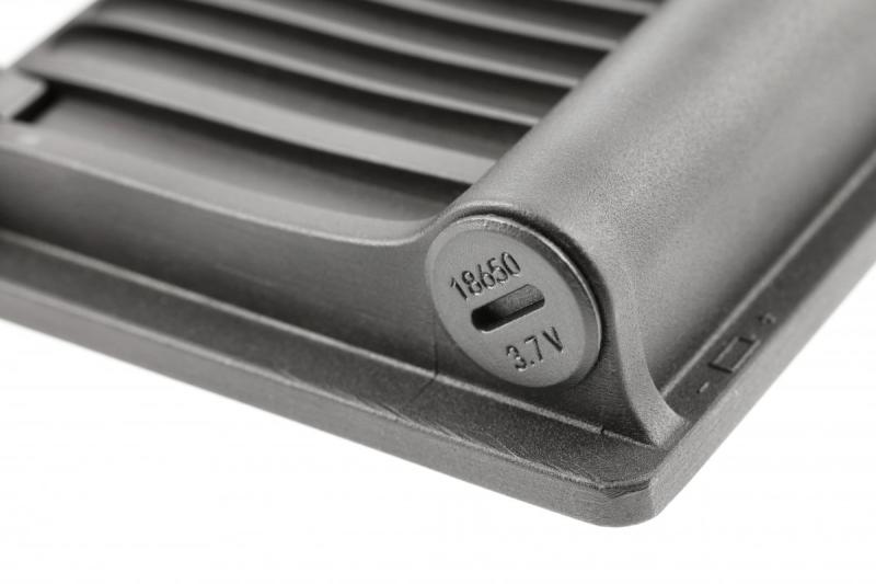 Napárvíz fény LUMOS II, LED, 3000lm, 6400K, 2x2600mAh cserélhető, IP65, fekete