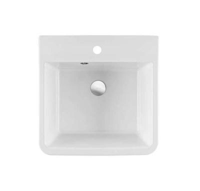Ausmann Ceramic Frost Kerámia Fehér Mosdókagyló - Pult feletti 510 x 506 mm csaptelephellyel 1208970516