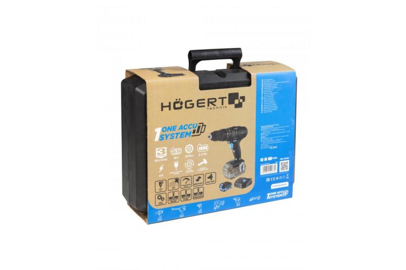 18V-os vezeték nélküli ütvefúró gép