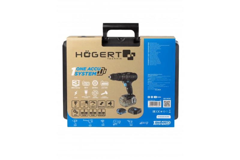 18V-os vezeték nélküli ütvefúró gép