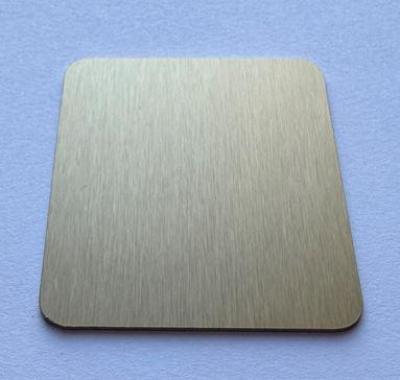 Pure.Sink PVD roestvrij staal kleurstaal geborsteld goud 1208970650