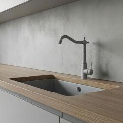 Gránitland Verve Konyhai csaptelep Szürke forgatható kifolyóval 1208970703