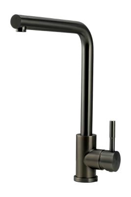 Pure.Sink Prestige Kombinációs készlet Gun metal mosogató 50x40 cm Gun metal Konyhai csapteleppel 1208970763